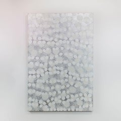 Peinture abstraite blanche « A million Possibilities »