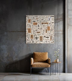 "Codice a barre", Pittura astratta