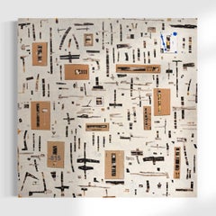 "Barcode, " Abstract Painting