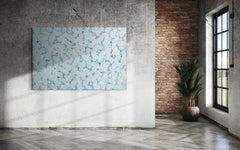 "Blue Moons" Abstract Painting