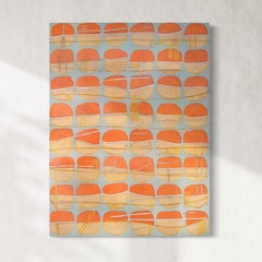 "Carrot Tops, " Abstract Painting