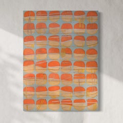 "Carrot Tops, " Abstract Painting