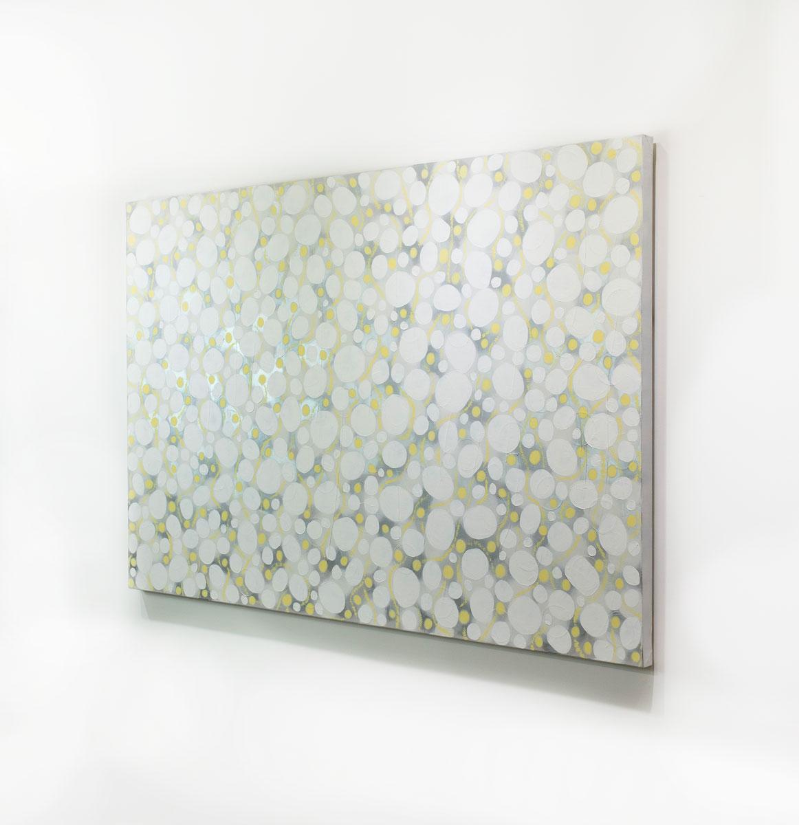 Tableau abstrait Confetti - Abstrait Painting par Sofie Swann