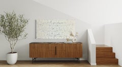 "Forgotten Snowfall" Abstract Painting