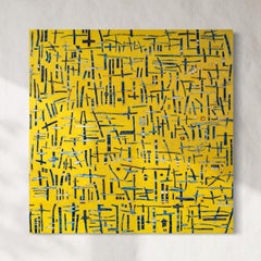 "Good Morning Sunshine, " Abstract Painting