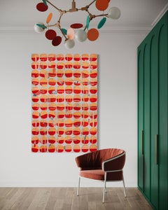 "Happy Birthday My Love, " Abstract Painting