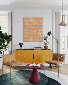 "Hello Peaches, " Abstract Painting