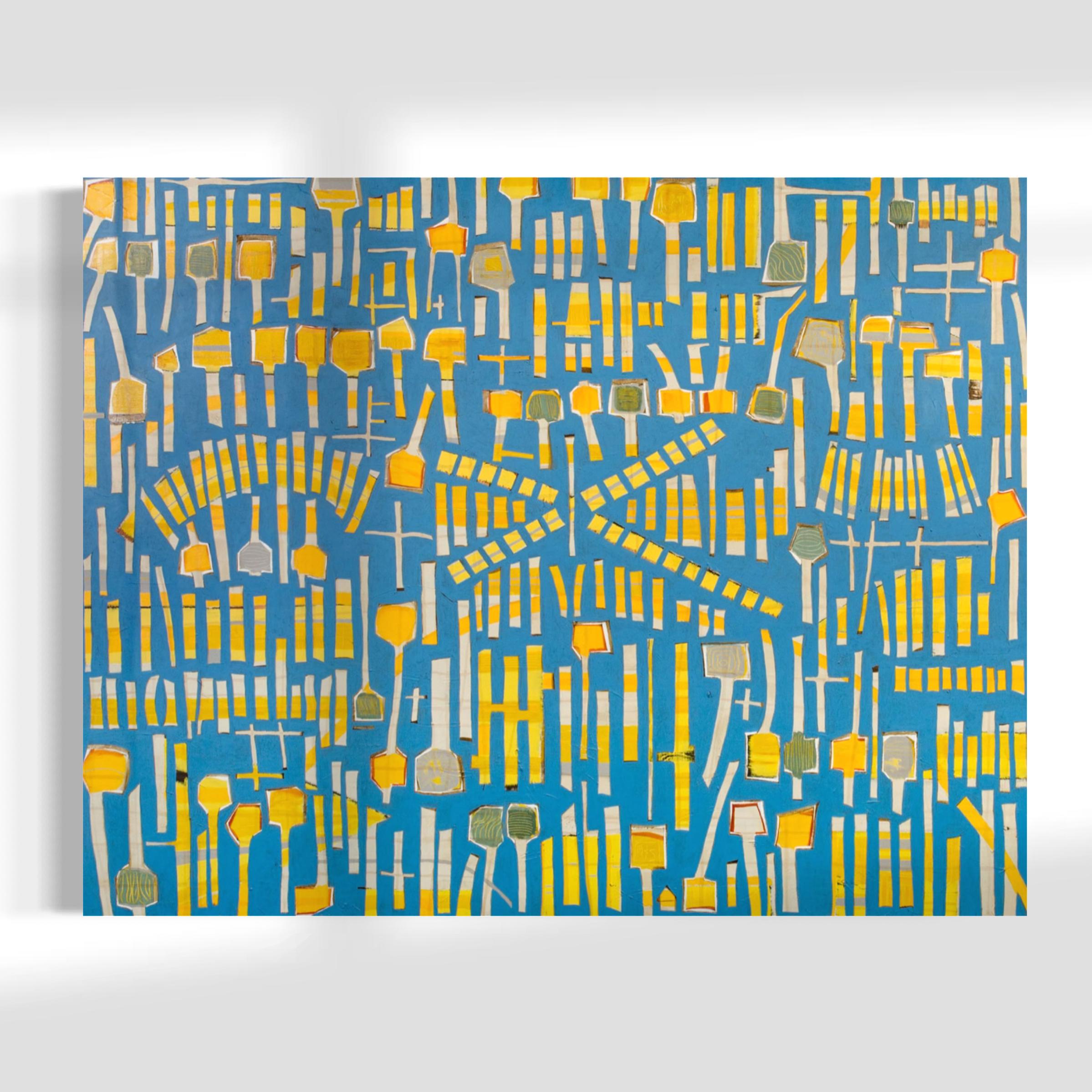 "Piruletas nº 4", Pintura abstracta