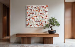 "Lollipops #5, " Abstract Painting