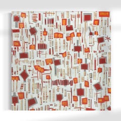 "Lollipops #5, " Abstract Painting