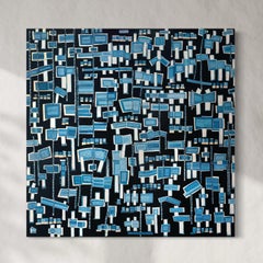 "Lollipops #6, " Abstract Painting