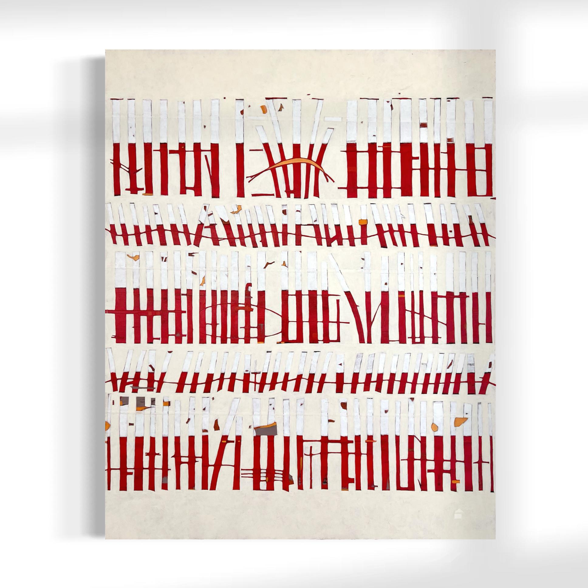 "Piano, " Abstract Painting