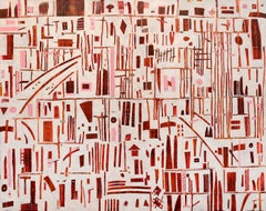 "Ruins," Abstract Painting