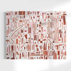 "Ruins, " Abstract Painting