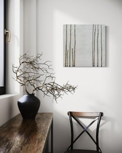 "Standing Tall, Standing Proud, " Minimalistic Abstract Painting