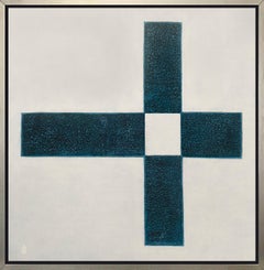 "La belleza del silencio", Lámina Giclée enmarcada en edición limitada, 36" x 36".