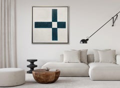 "Beauty of Silence, " Framed Limited Edition Giclee Print, 48" x 48"