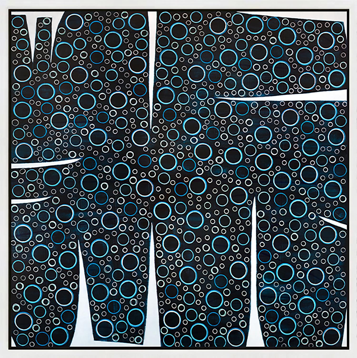 Abstract Print Sofie Swann - "Eternity,"" Tirage giclée en édition limitée, 61 x 61 cm
