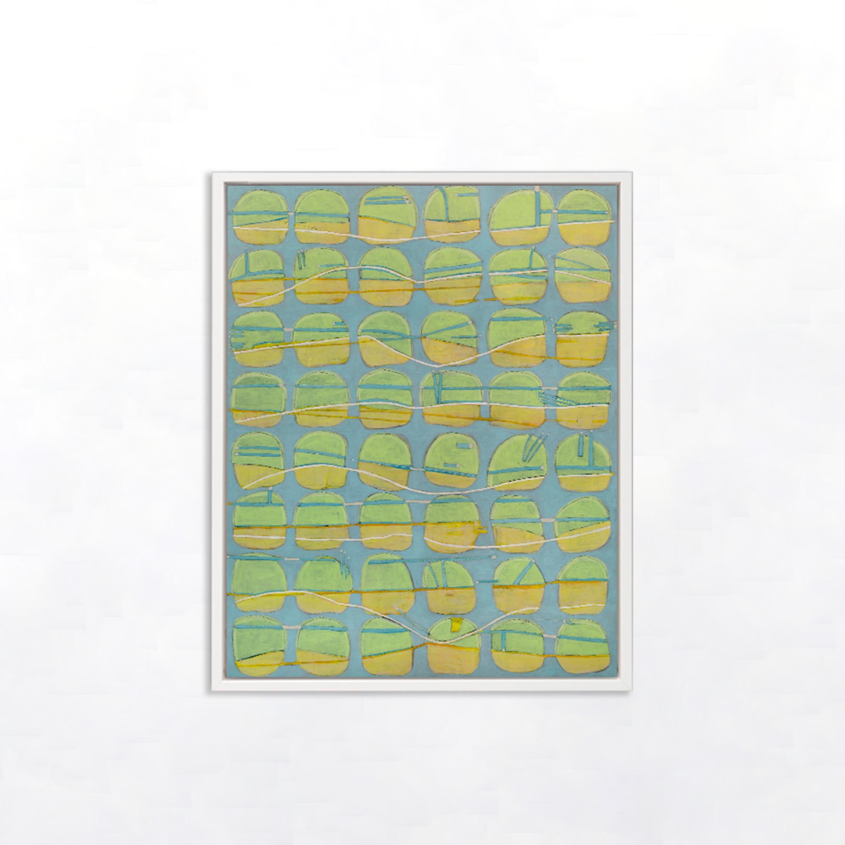 « Lemon Lime Goodness », tirage giclée en édition limitée, 50,8 cm x 40,6 cm - Abstrait Print par Sofie Swann