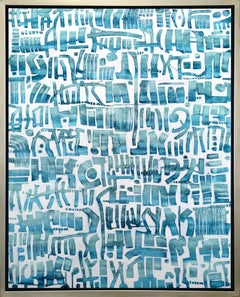 "Message in a Bottle," Framed Limited Edition Giclee Print, 60" x 48"
