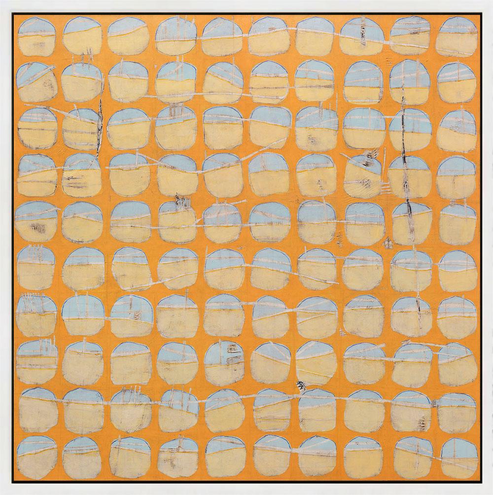Abstract Print Sofie Swann - "Mighty Cupcakes," Tirage giclée en édition limitée, 24"" x 24"