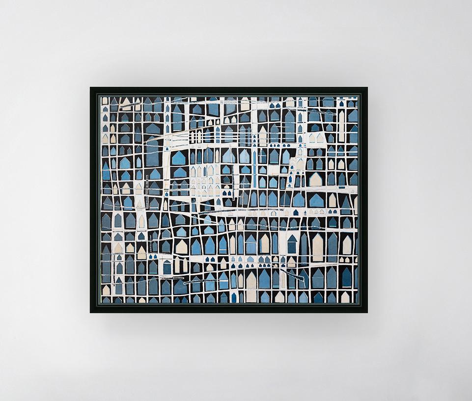 „Neighbors“, „ Limitierte Auflage von Giclee-Druck, 36“ x 45“ im Angebot 4