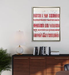 "Piano, " Framed Limited Edition Giclee Print, 60" x 48"