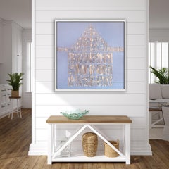 "The Wobble House, " Limited Edition Giclee Print, 48" x 48"