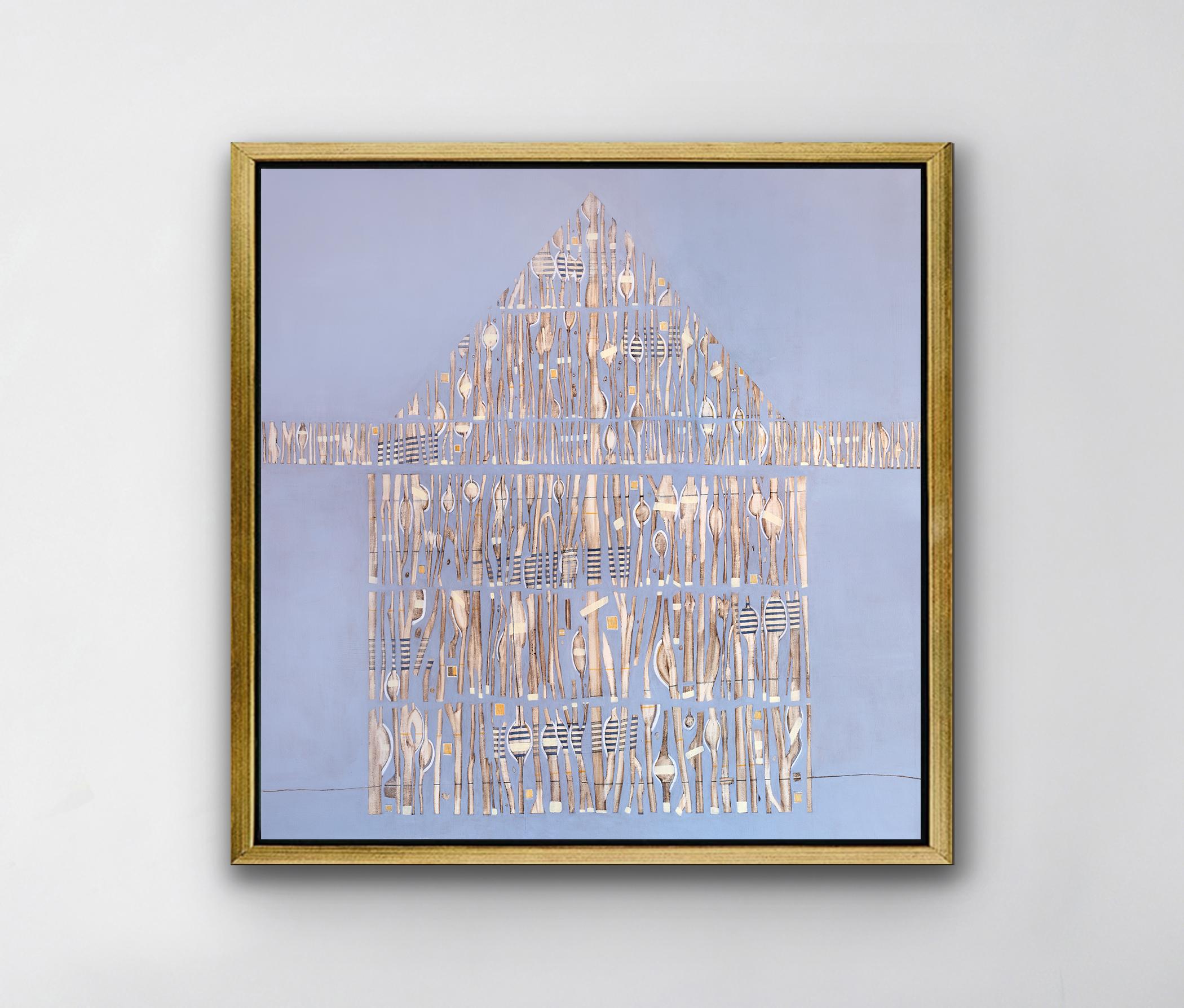 « The Wobble House », imprimé giclée en édition limitée, 122 x 122 cm en vente 3