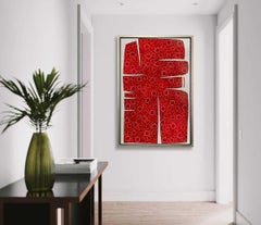 "Totem, " Framed Limited Edition Giclee Print, 54" x 36"