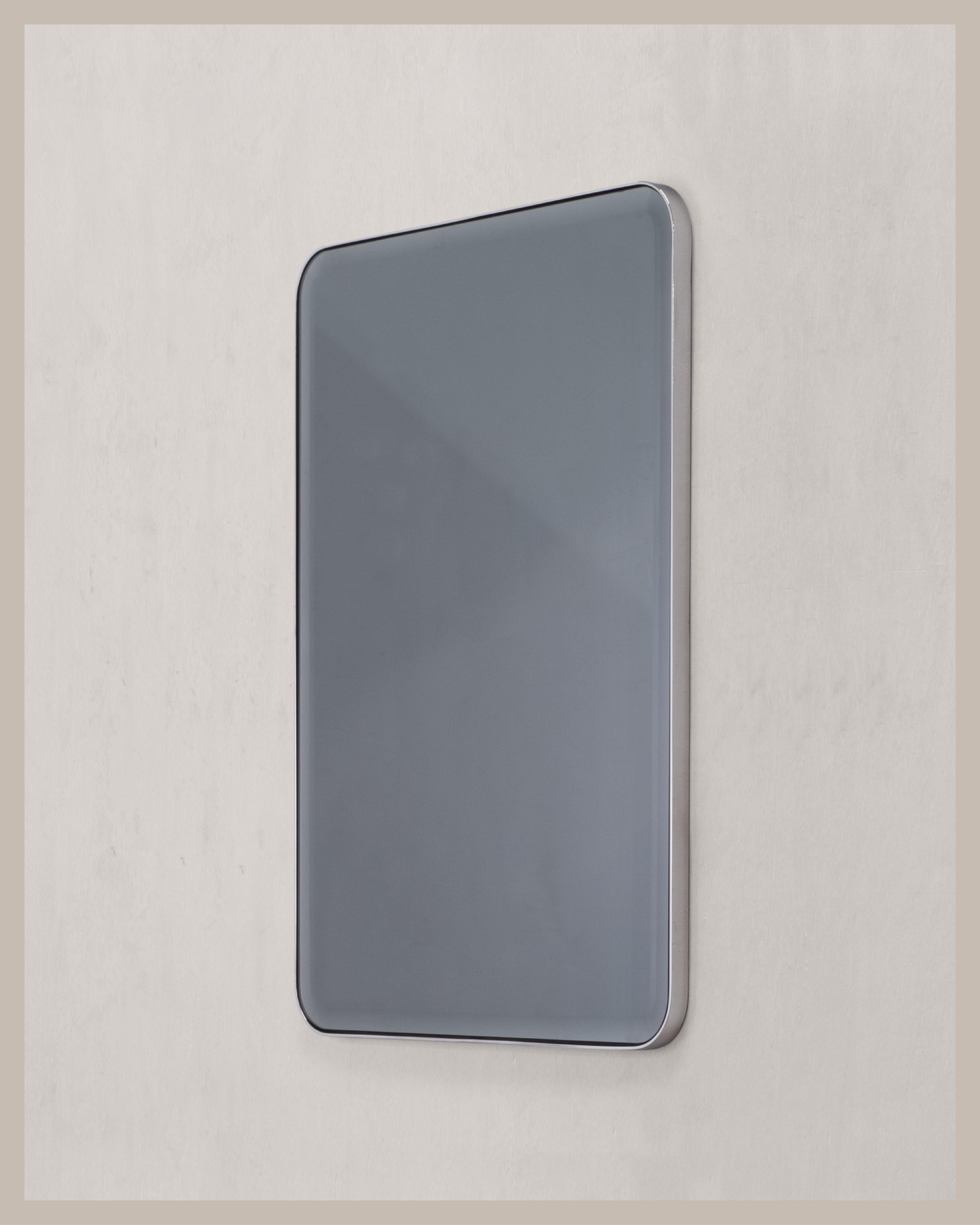Sofie Wall Mirror — Polished Brass — Handmade in Britain — Full Height Small For Sale 3
