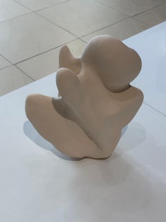 Biomorphic Abstract Handmade Ceramic Sculpture, Contemporary, 2010+