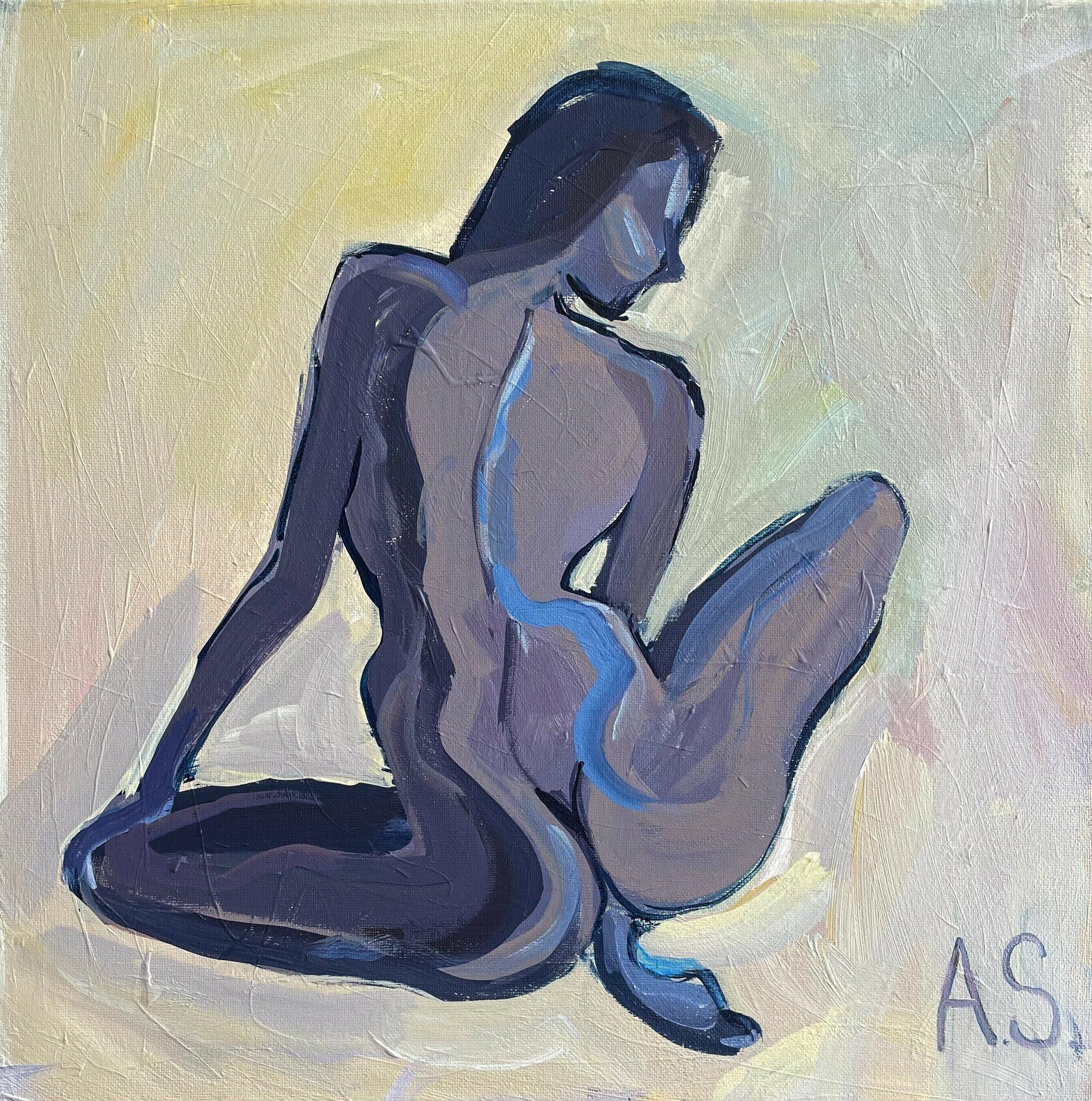 Sofiya Akimova  Nude Painting - Moments