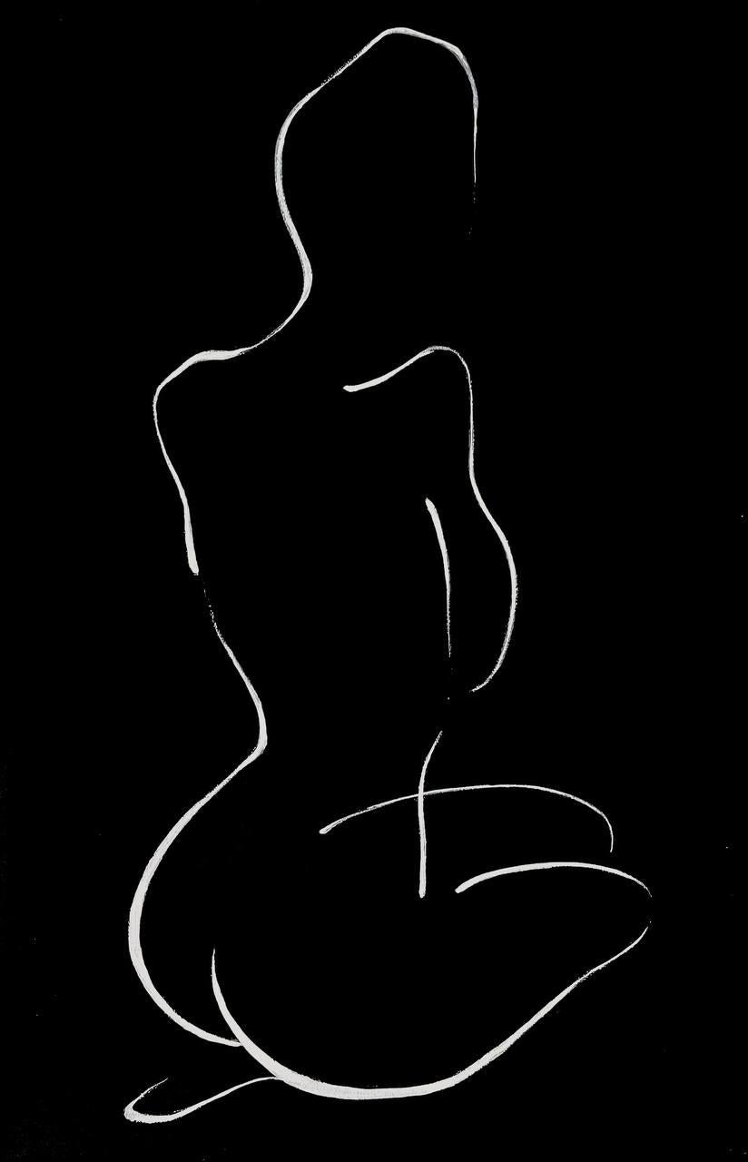 Sofiya Akimova  Figurative Painting - Nude