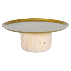 SOFRA Coffee Table, Gold, Cedar