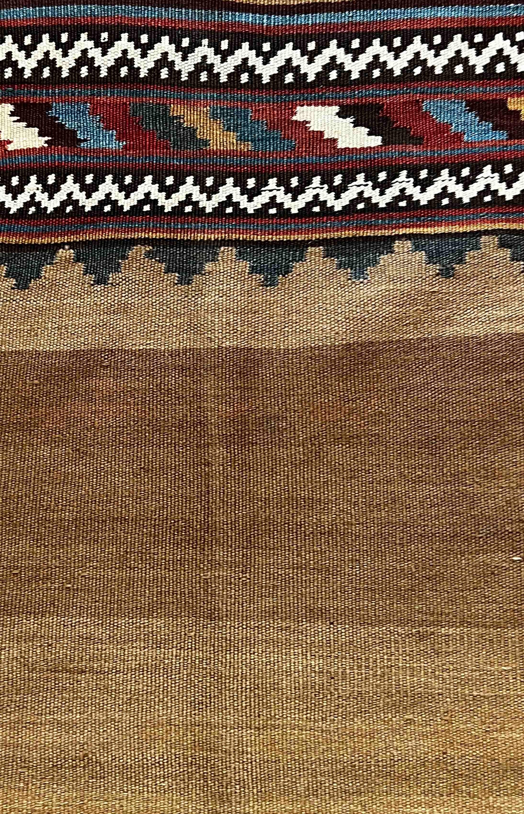 Sofreh Kilim Rug 19th Century - 165x120 - No. 702 In Excellent Condition For Sale In Paris, FR