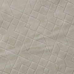 Soft and Sophisticated Customizable Stardust Weave Rug in Dove Extra Large