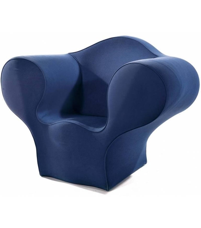 Soft Big Easy Armchair by Ron Arad in Felt or Wool Fabric for Moroso