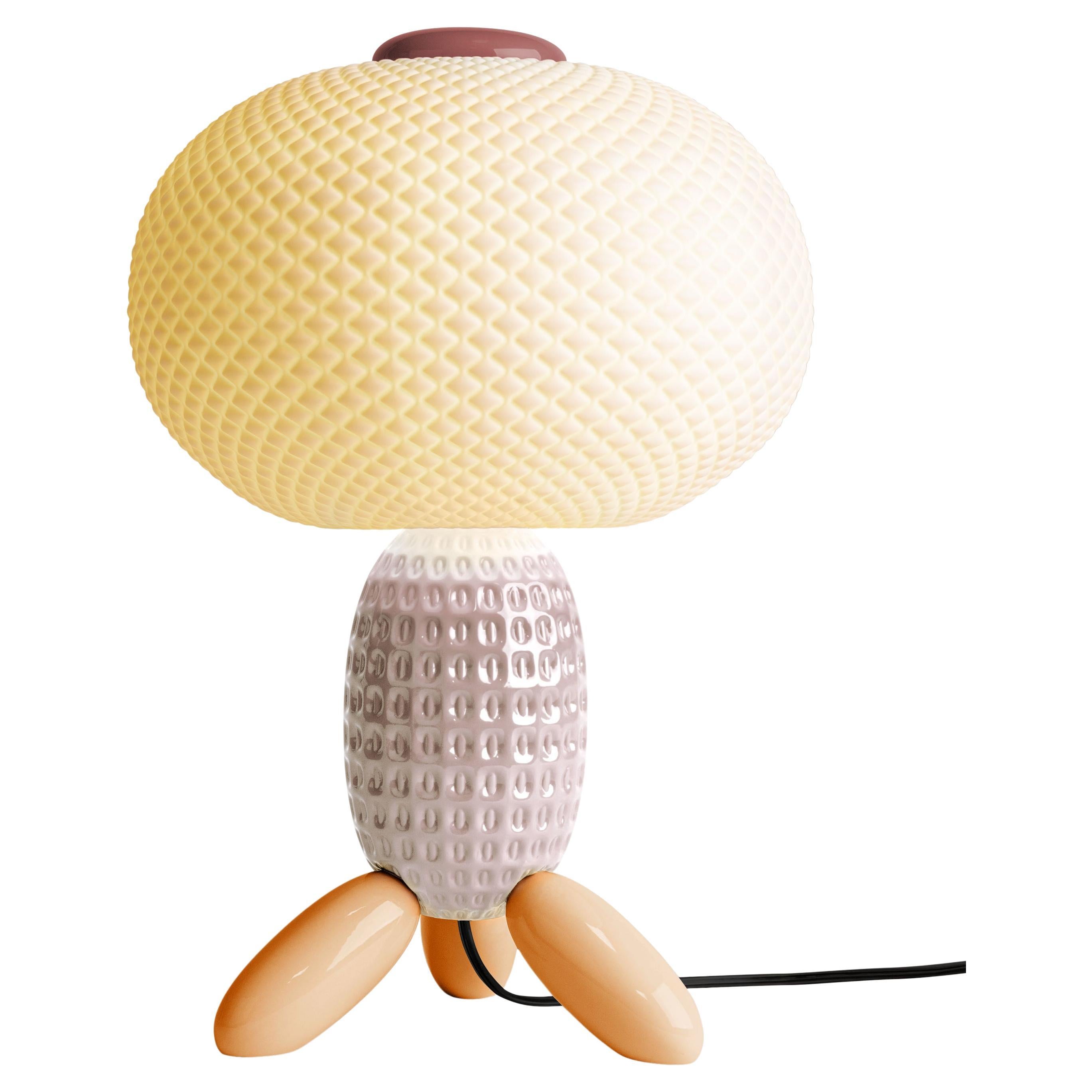 Soft Blown Table lamp. Pink (US)