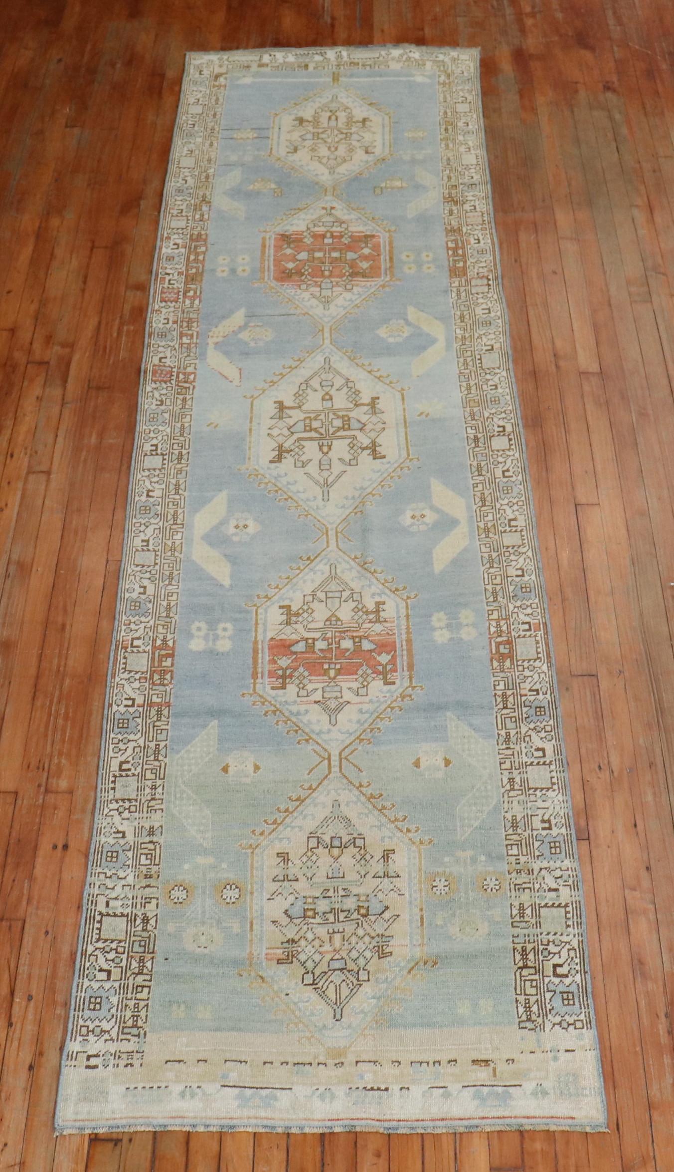 An early 20th century Northwest Persian Tribal Runner 

Measures: 3'2