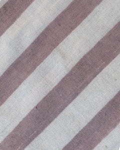 Soft Blue Stripe Dhurrie c.1920