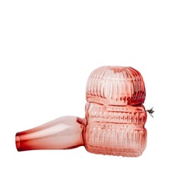 “Soft Cage” Glass Sculpture by Gala Fernández, España, 2014