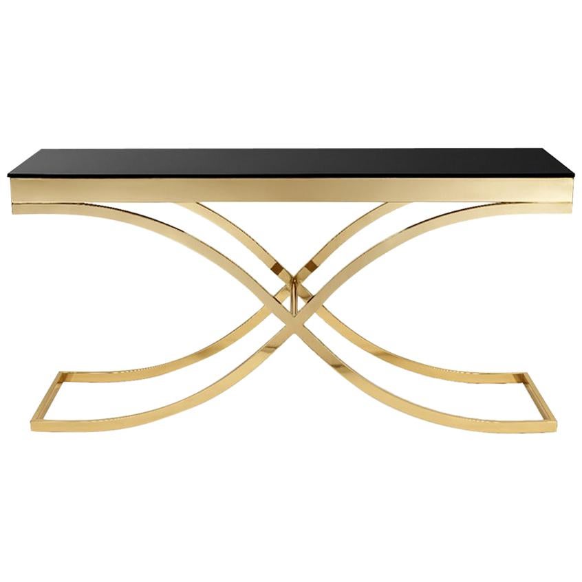 Soft Cross Console Table