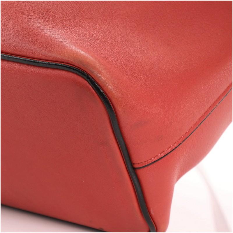 Weiche Soft Cube Tasche aus Leder 1