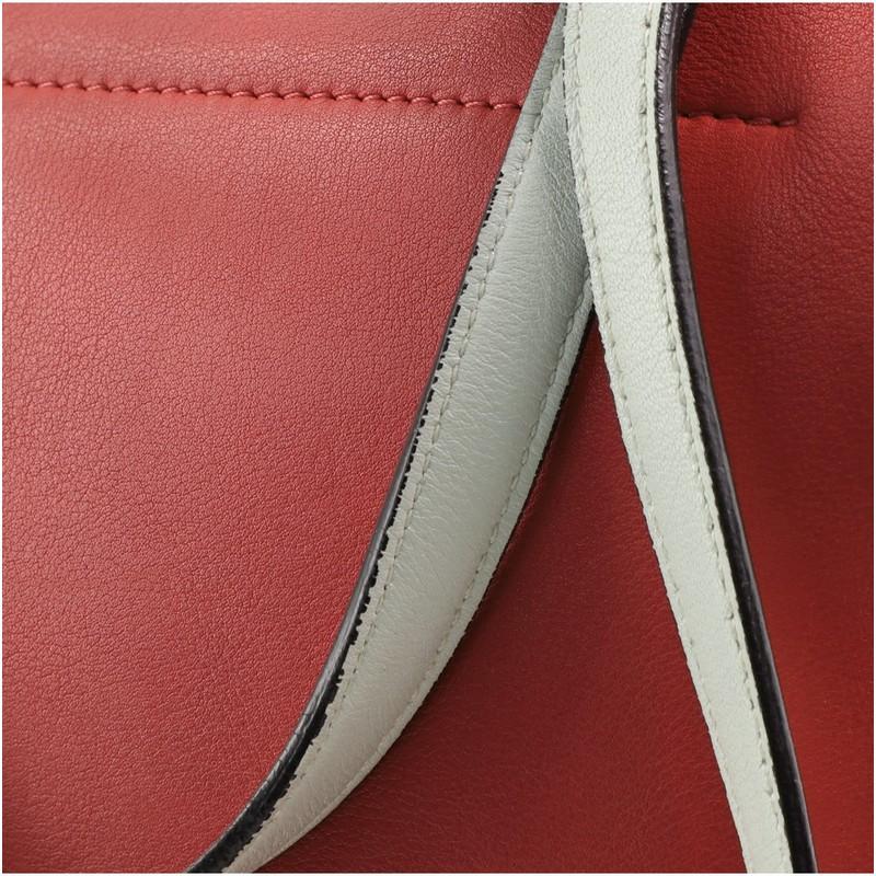 Weiche Soft Cube Tasche aus Leder 3