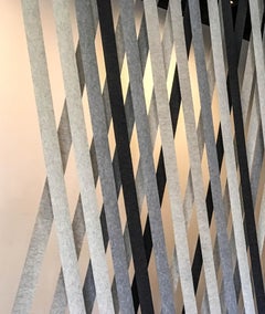 Soft Divider Wool Felt Hanging Screen