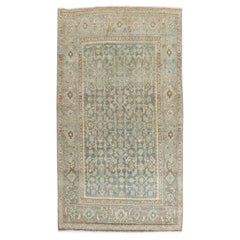 Tapis Malayer ancien vert doux