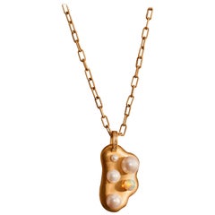 Soft Gum Pendant Necklace No 1 by Jo Riis-Hansen