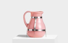 Soft Jug in nickel plated steel, tinted silicone and silk suture by Panorammma