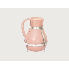 Caraffa morbida in acciaio, silicone colorato e seta di Panorammma